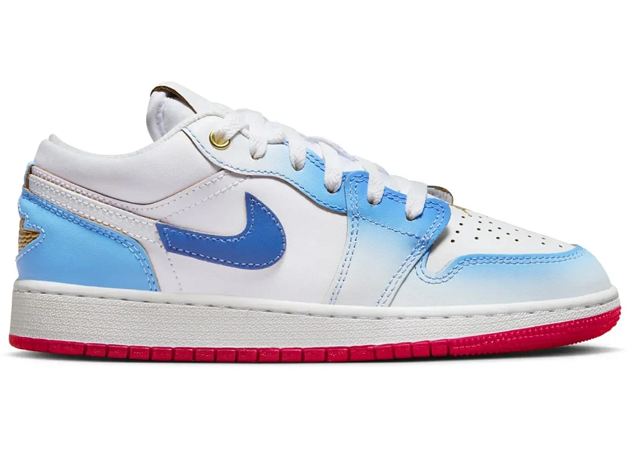 Фото № 1 с приближением к товару «‎Jordan 1 Low SE University Blue Gradient »