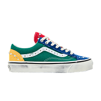 Фото № 1 с приближением к товару «‎Vans Premium Old Skool 36 Pearlized Yacht Club Big Kids Green/Multicolor»