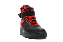 Фото № 2 с приближением к товару «‎Nike SF Air Force 1 Mid Habanero Red Black»