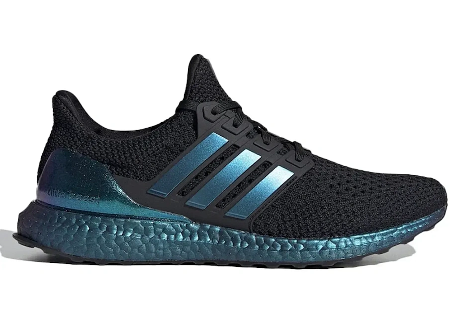 Фото № 1 с приближением к товару «‎adidas Ultra Boost Clima Iridescent Pack Black Signal Cyan»