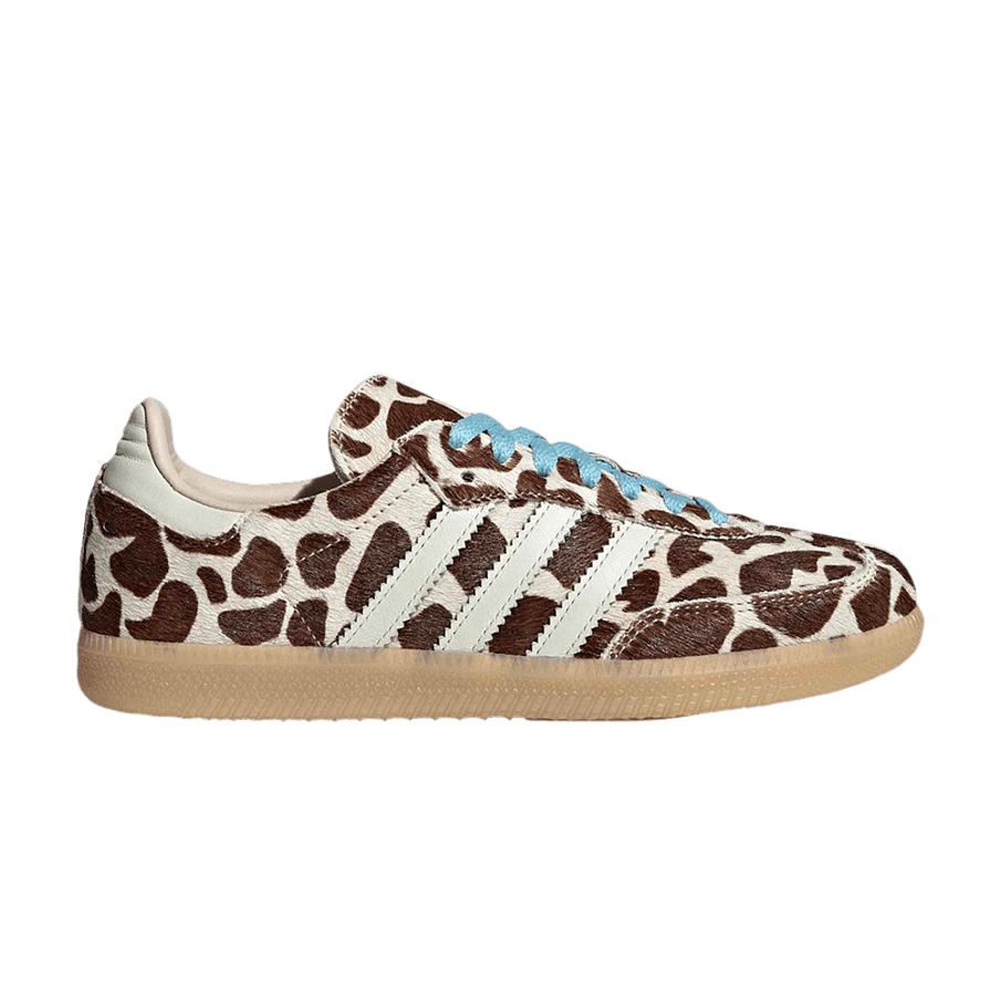 Фото № 1 с приближением к товару «‎adidas Women's Samba OG Crystal Linen Ivory Gum»