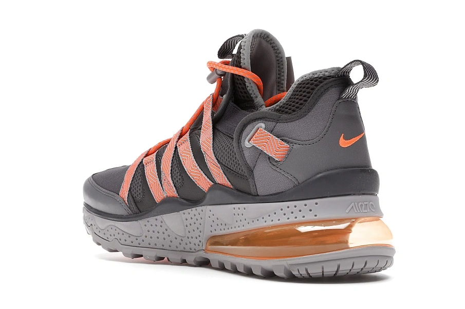 Фото № 6 с приближением к товару «‎Nike Air Max 270 Bowfin Thunder Grey Total Orange»