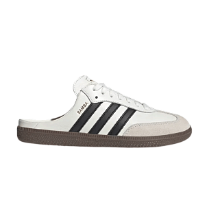 adidas Women's Samba OG Mules Cloud White Core Black (LC5441)