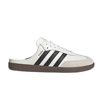 adidas Women's Samba OG Mules Cloud White Core Black