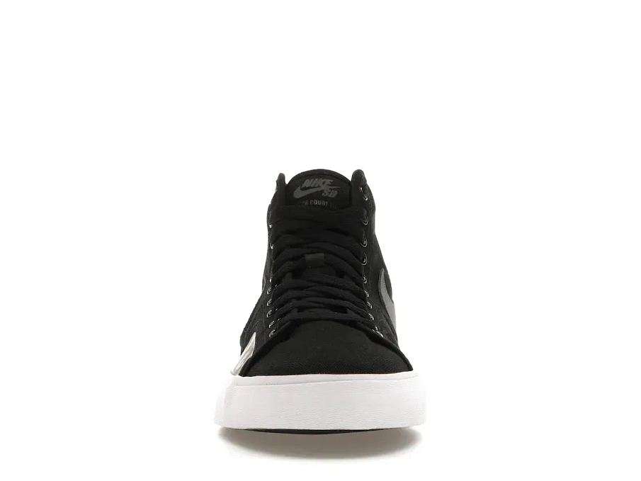 Фото № 2 с приближением к товару «‎Nike SB Blazer Court Mid Premium Black Anthracite»
