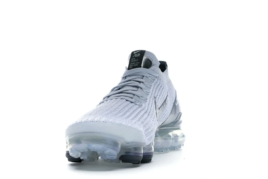 Фото № 3 с приближением к товару «‎Nike Air VaporMax Flyknit 3 White Reflect Silver»