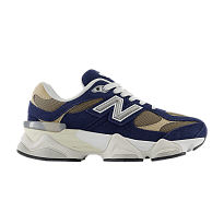 Фото № 1 с приближением к товару «‎New Balance 9060 Big Kid Navy Mushroom»