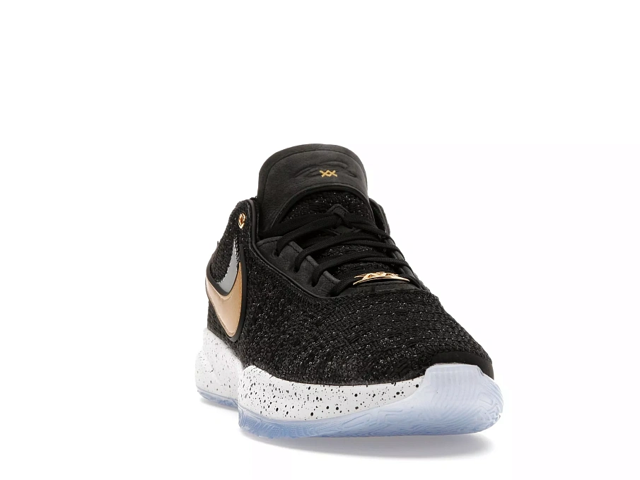 Фото № 2 с приближением к товару «‎Nike LeBron 20 Black Metallic Gold»
