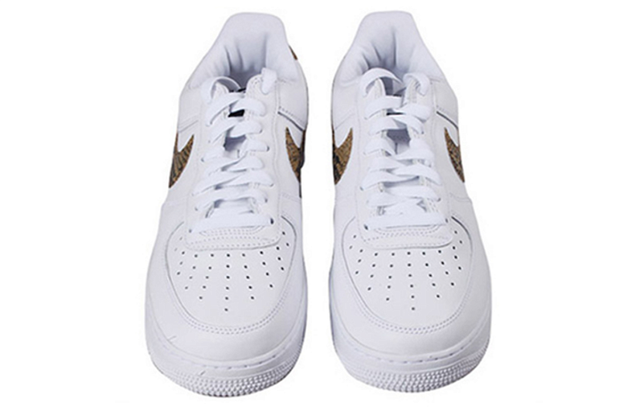 Фото № 3 с приближением к товару «‎ Nike Air Force 1 Low Skate shoes WhiteElemental GoldDark HazelBlack»