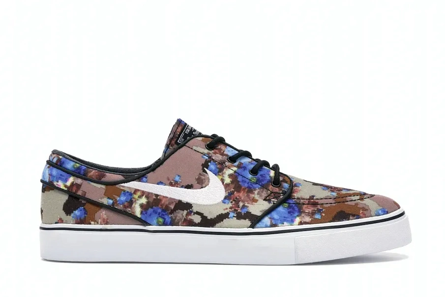 Фото № 1 с приближением к товару «‎Nike SB Stefan Janoski Zoom Digi Floral Blue»
