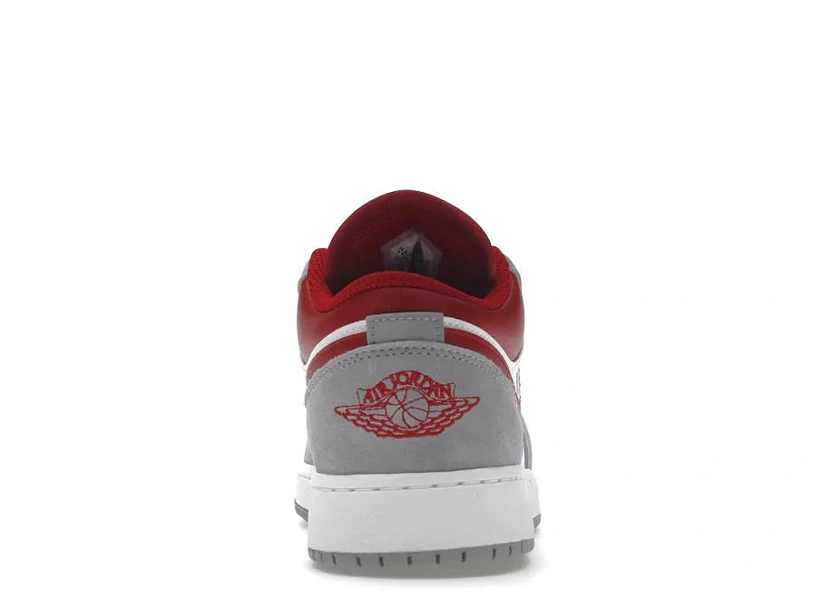 Фото № 4 с приближением к товару «‎Jordan 1 Low SE Smoke Grey Gym Red »