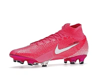 Фото № 4 с приближением к товару «‎Nike Mercurial Superfly 7 Elite Mbappe Rose FG Pink Blast»
