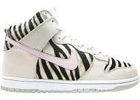 Фото № 1 с приближением к товару «‎Nike Dunk Hi Birch Zebra »
