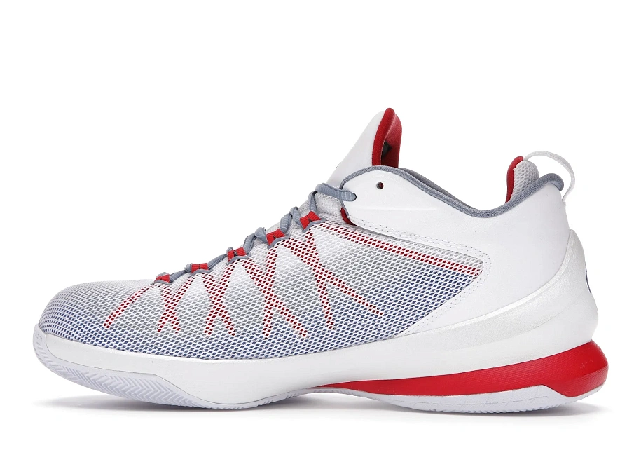Фото № 5 с приближением к товару «‎Jordan Cp3.Viii Ae White/Game Royal-Spirit Red-Cool Blue»