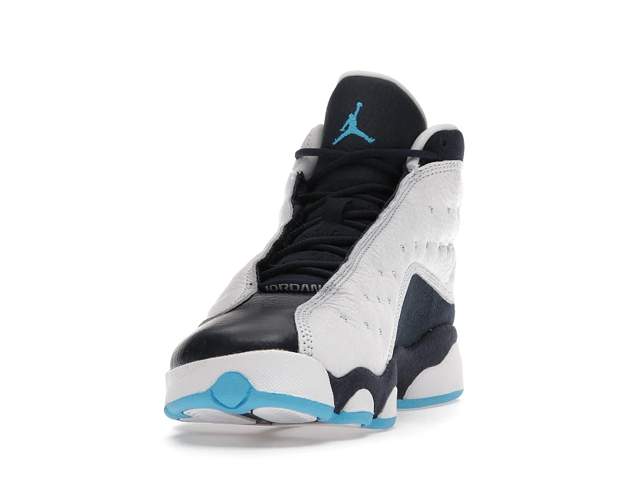 Фото № 2 с приближением к товару «‎Jordan 13 Retro White Obsidian Powder Blue »