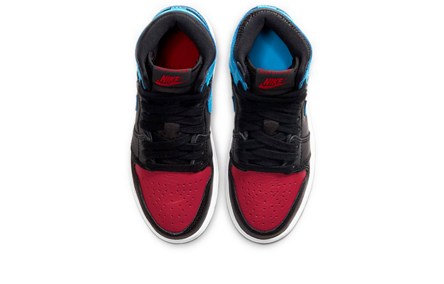 Фото № 4 с приближением к товару «‎Air Jordan 1 Retro High Og Ps 'Unc To Chicago»