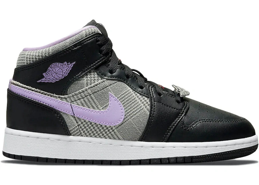 Фото № 1 с приближением к товару «‎Jordan 1 Mid SE Houndstooth »