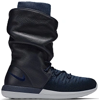 Фото № 1 с приближением к товару «‎Nike Roshe Two Hi Flyknit College Navy (WX)»