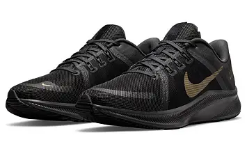 Nike Quest 4 Low-Top Running Shoes BlackGold - 3