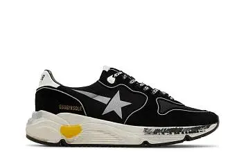 Golden Goose Running Sole Black Silver - 2