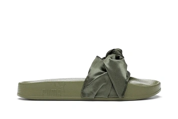 Puma Bow Slide Rihanna Fenty Olive  - 1