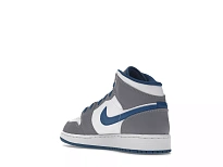 Фото № 5 с приближением к товару «‎Jordan 1 Mid True Blue Cement »