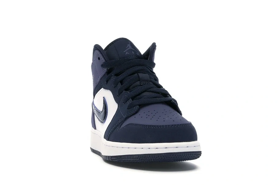 Фото № 4 с приближением к товару «‎Jordan 1 Mid Sanded Purple »