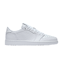 Фото № 1 с приближением к товару «‎Air Jordan 1 Retro Low Swooshless Triple White 2025»