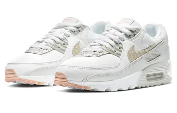 Nike Air Max 90 GreyWhitePink  - 3