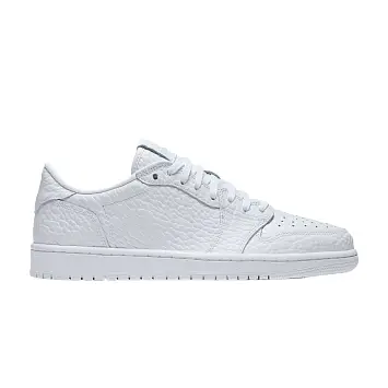 Air Jordan 1 Retro Low Swooshless Triple White 2025 - 1