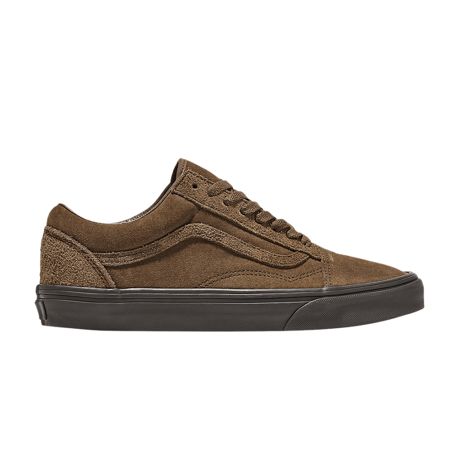 Фото № 1 с приближением к товару «‎Vans Old Skool Suede Mix - Teak Brown»