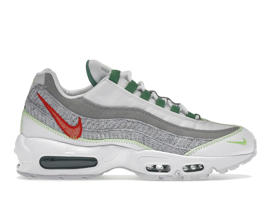 Фото № 1 с приближением к товару «‎Nike Air Max 95 Recycled White Classic Green»