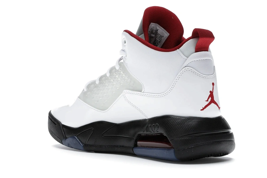 Фото № 5 с приближением к товару «‎Jordan Maxin 200 White Black Gym Red»