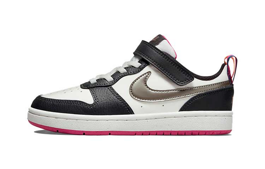 Фото № 1 с приближением к товару «‎(BP) Nike Court Borough 2 SE Low-Top Sneakers WhiteBlackPink»