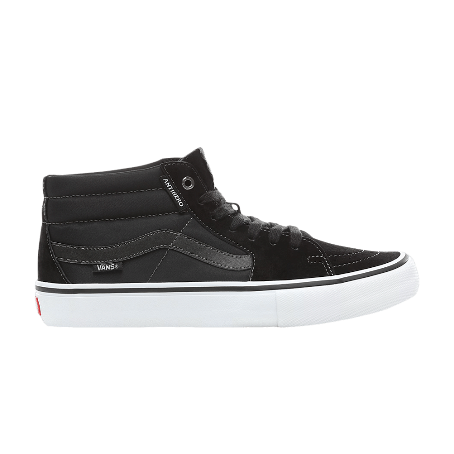 Фото № 1 с приближением к товару «‎Vans Anti Hero x Sk8-Mid Pro Black»