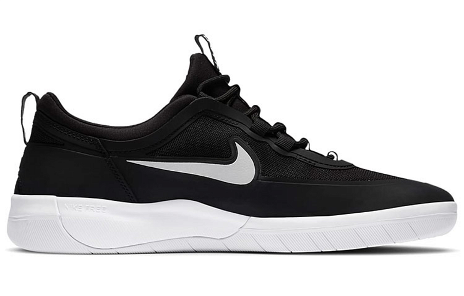 Фото № 2 с приближением к товару «‎Nike Nyjah Free 2 SB 'Black White'»