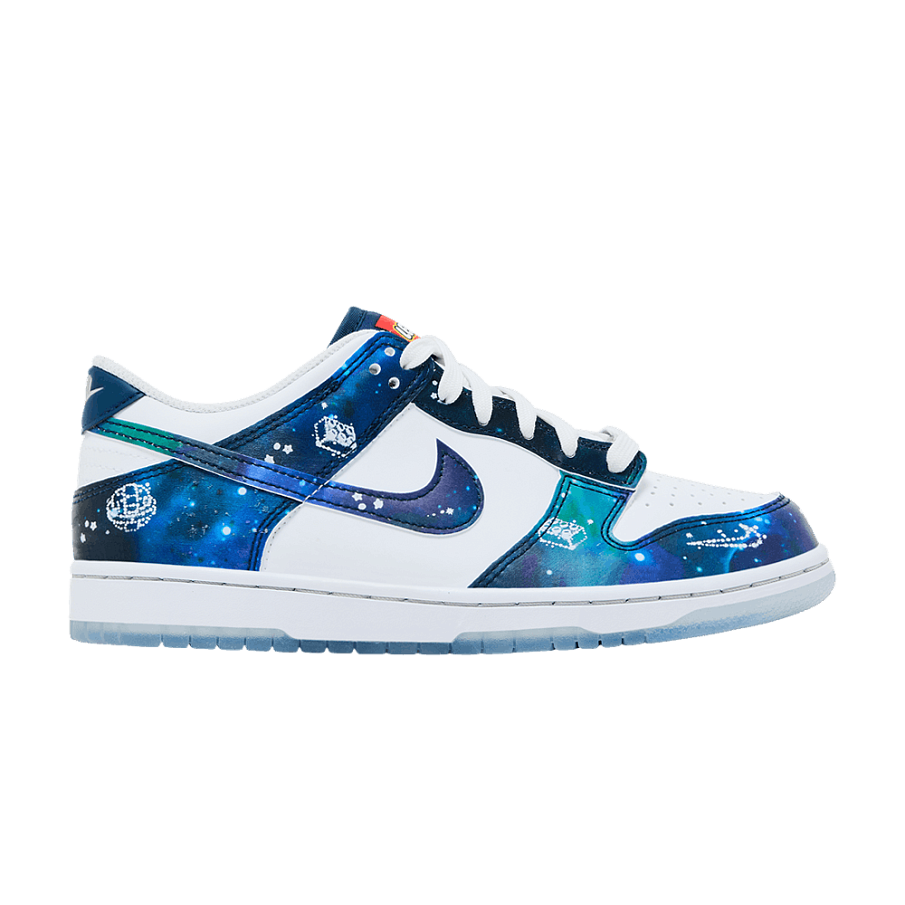 Фото № 1 с приближением к товару «‎LEGO x Nike Dunk Low GS Galaxy»