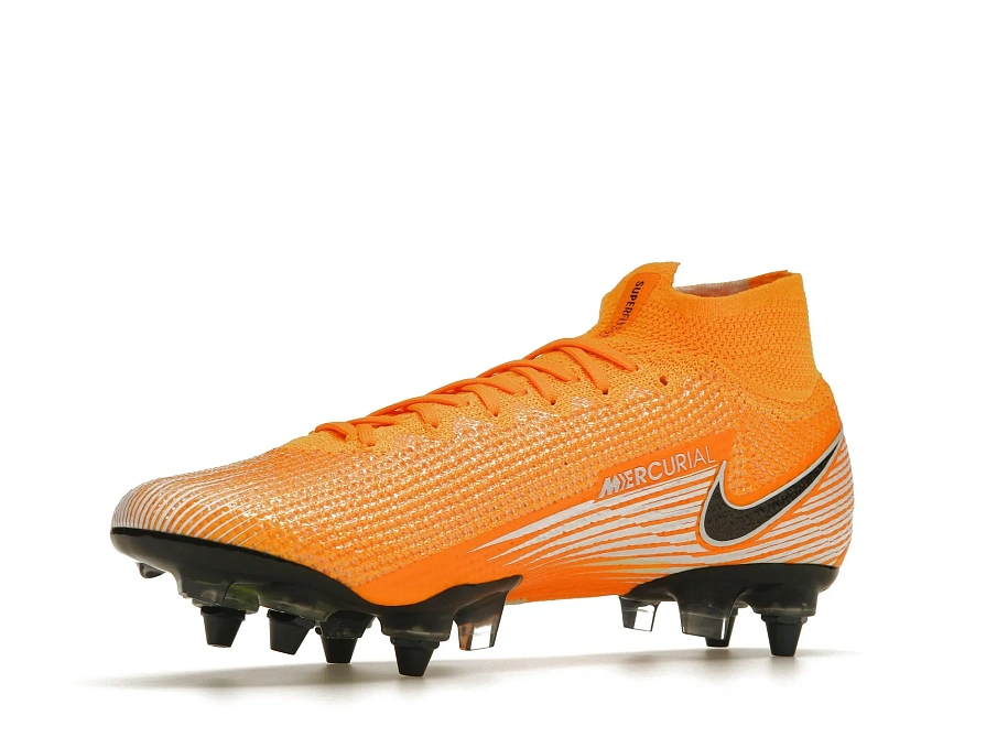 Фото № 4 с приближением к товару «‎Nike Mercurial Superfly 7 Elite SG-PRO Anti-Clog Traction Laser Orange»