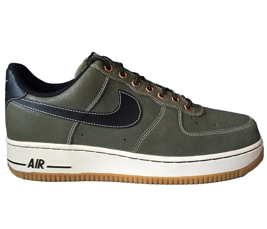 Фото № 1 с приближением к товару «‎Nike Air Force 1 Low Medium Olive Black Gum»