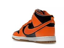 Фото № 5 с приближением к товару «‎Nike Dunk High University Chenille Swoosh Safty Orange»