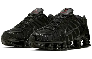  Nike Shox TL Series Running shoes BlackMetallic HematiteMax Orange - 5