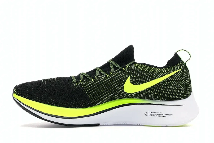 Фото № 3 с приближением к товару «‎Nike Zoom Fly Flyknit Black Volt»