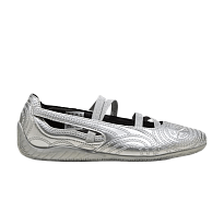 Фото № 1 с приближением к товару «‎Wicked x Puma Women's Speedcat Ballet Silver Slippers»