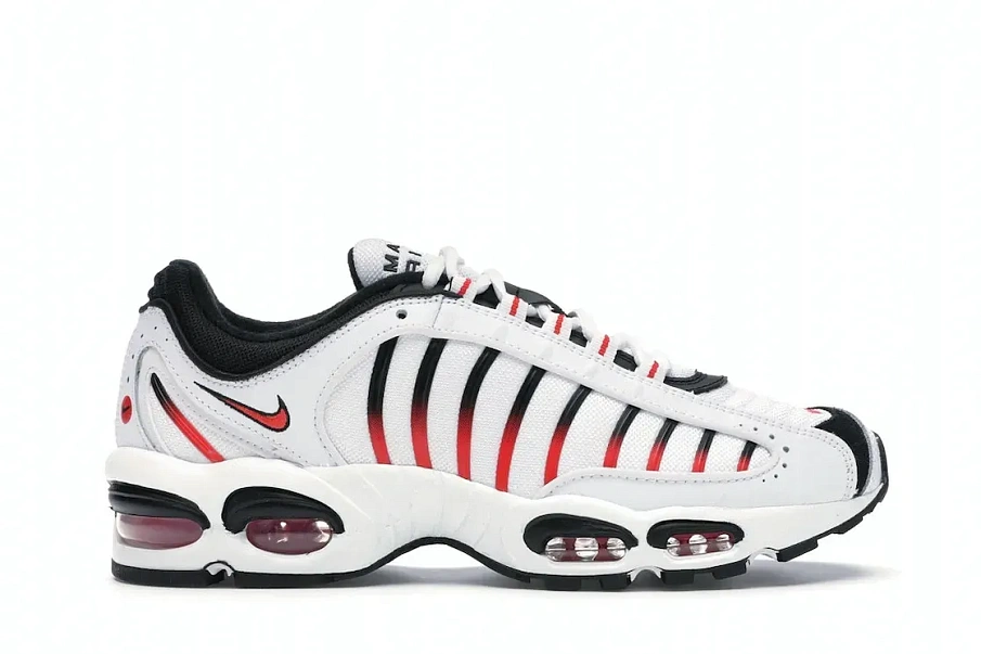 Фото № 1 с приближением к товару «‎Nike Air Max Tailwind 4 White Black Red»