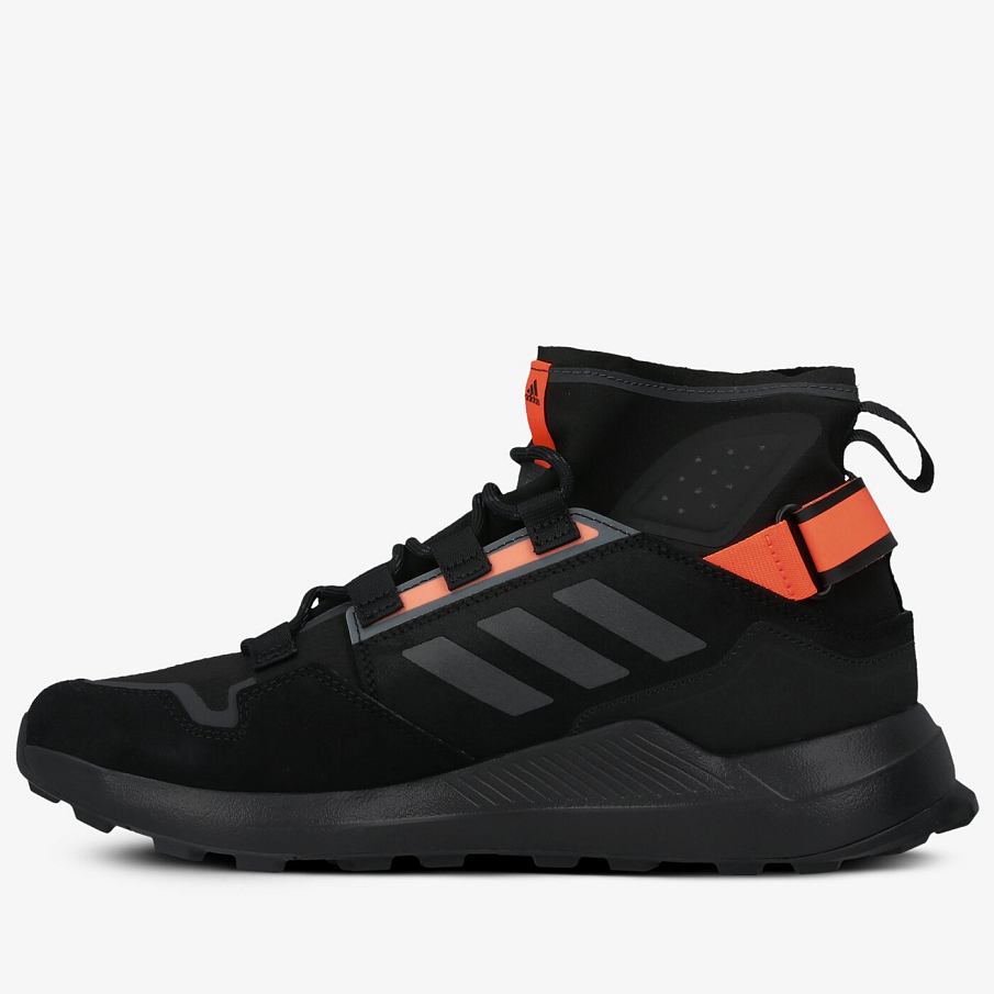 Фото № 4 с приближением к товару «‎adidas Terrex Hikster Mid Hiking BlackGreyOrange»