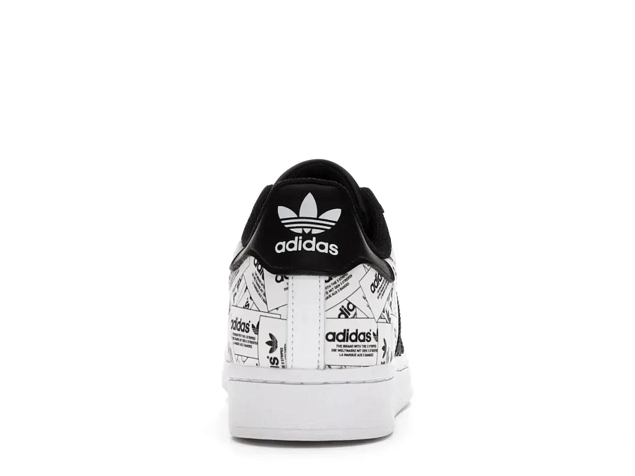 Фото № 4 с приближением к товару «‎adidas Superstar Reflective All-Over Print»