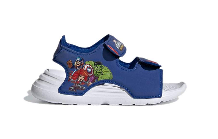 Фото № 2 с приближением к товару «‎Adidas Swim Sandals Blue»