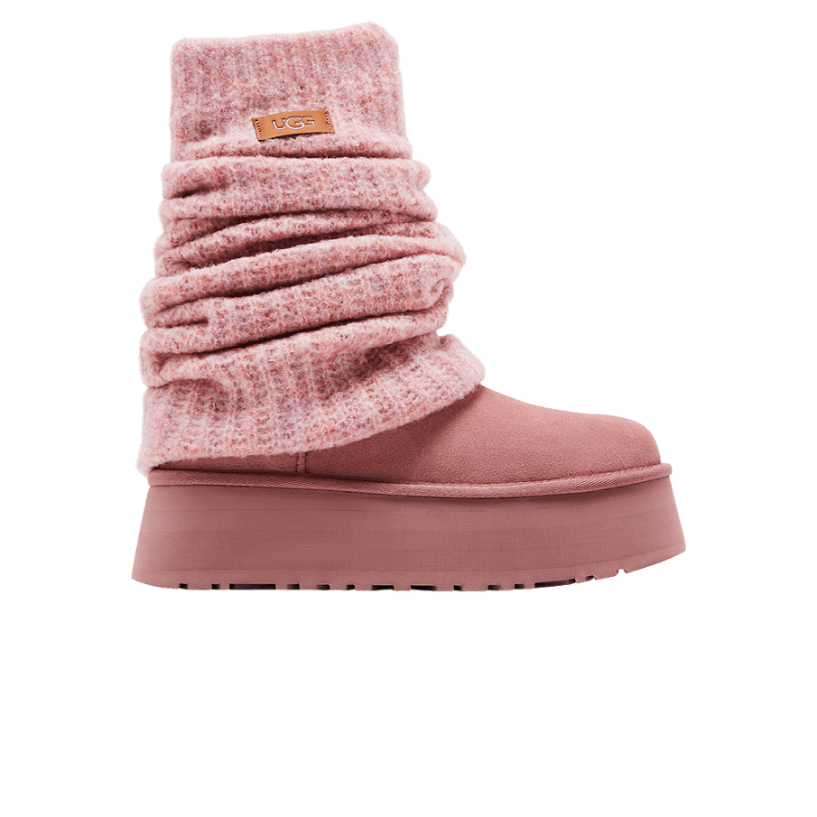 Фото № 1 с приближением к товару «‎UGG Women's Classic Mini Dipper Legwarmer Pink Dawn»