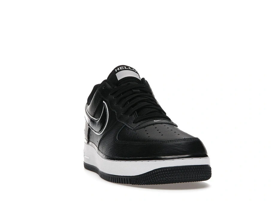 Фото № 4 с приближением к товару «‎Nike Air Force 1 Low 07 LX Hello Black»