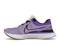 Фото № 3 с приближением к товару «‎Nike React Infinity Run Flyknit 3 Psychic Purple»